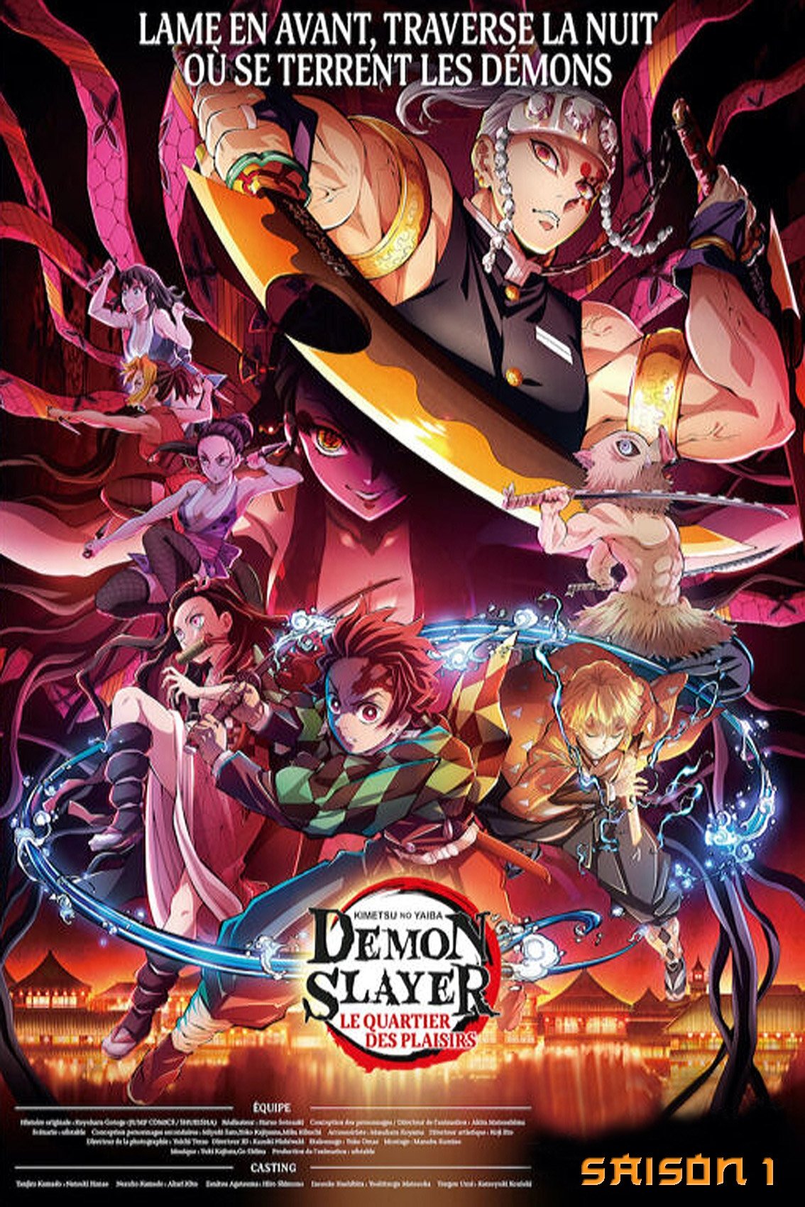 Demon Slayer : Kimetsu no Yaiba Saison 3 en streaming